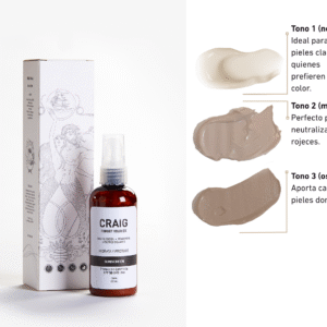 Cómo elegir tu tono ideal de Sunscreen CRAIG